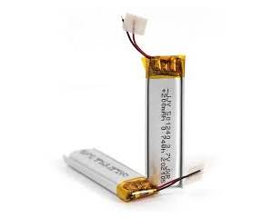 battery 3.7V 500mah 501240 